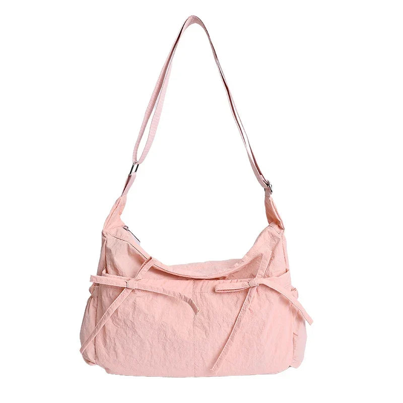 Large Capacity Pleated Cloud Crossbody Shoulder Tote Bag Women