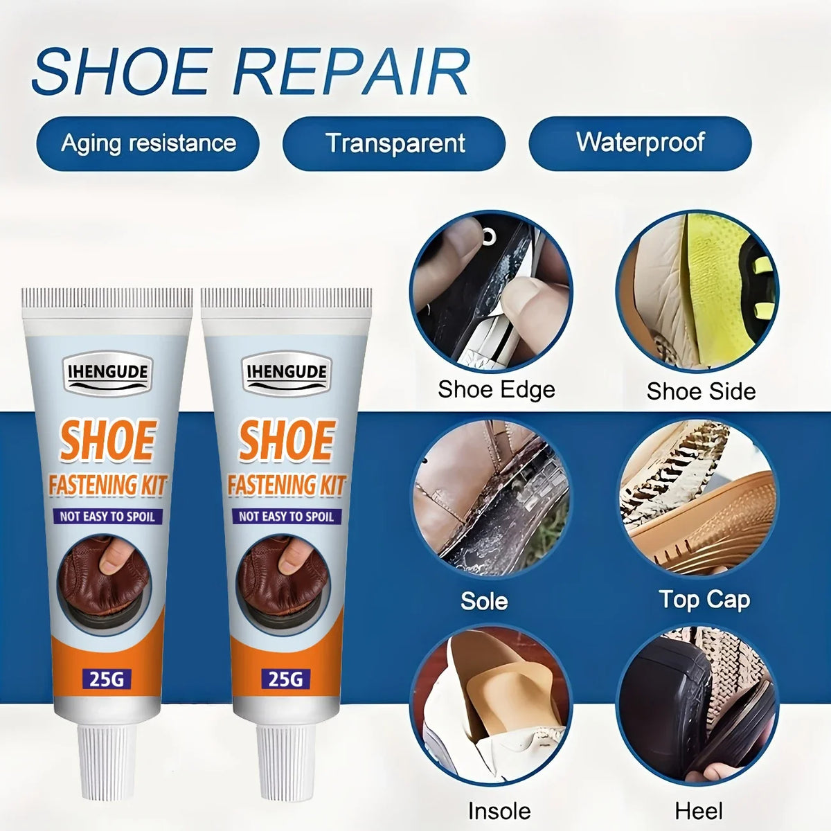 Professional Shoe Sole Repair & Fixing Tool – All Footwear