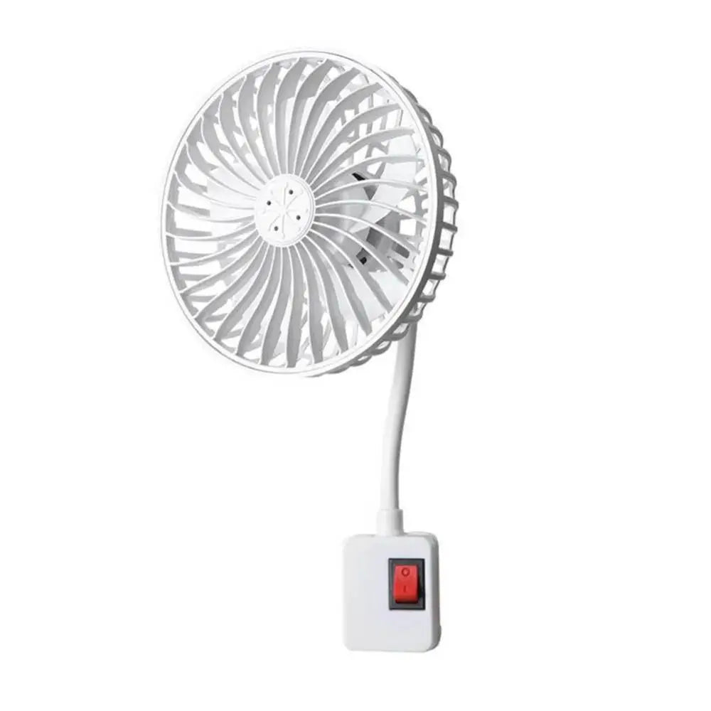 360° Rotatable Wall Socket Fan | Low Noise, Energy Saving