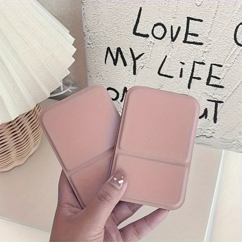 Nixie Mini Pink Foldable HD Makeup Mirror | Travel & Dorm