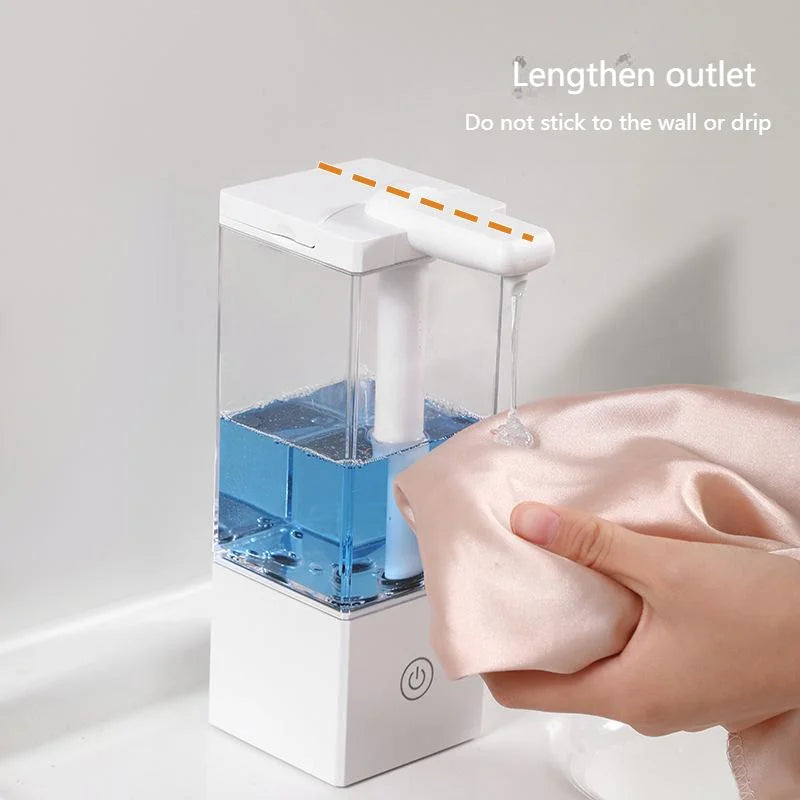 Automatic Touchless Soap Dispenser 490ml USB-C Rechargeable