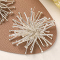 3D Handmade Flower Beads Sew-On Patch | Fabric Applique
