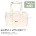 Breathable Cotton Pet Carrier Bag for Cats & Small Dogs