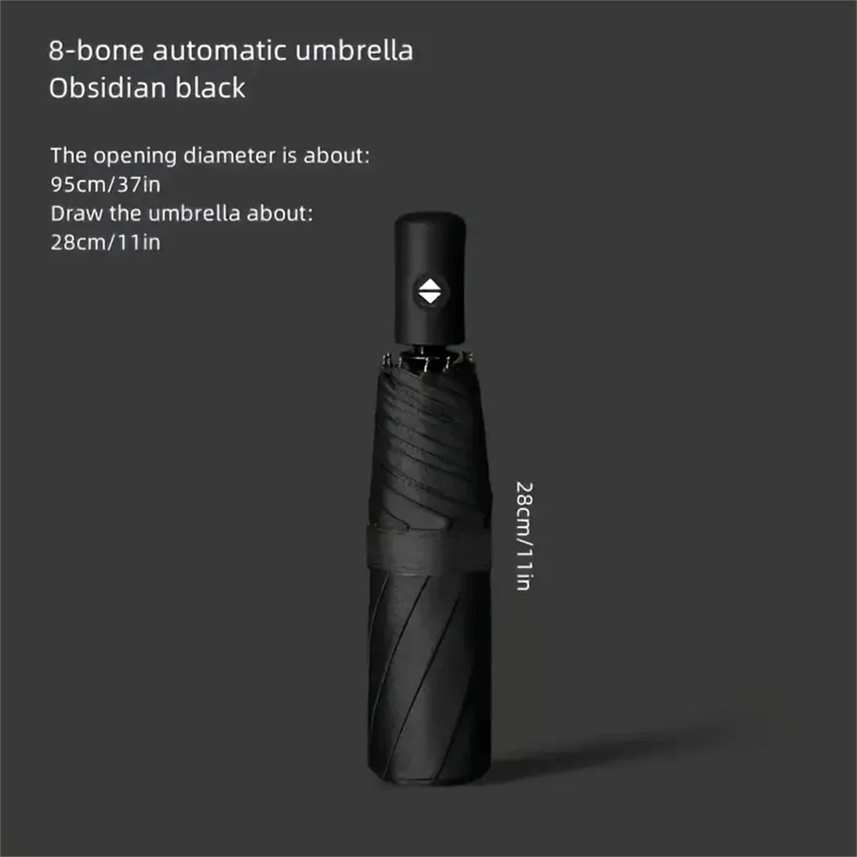 Auto Open Foldable Umbrella – Large UV & Wind Resistant
