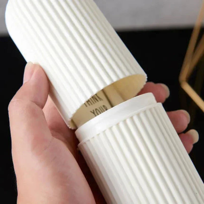 Portable Toothbrush & Toothpaste Holder Travel Storage Case