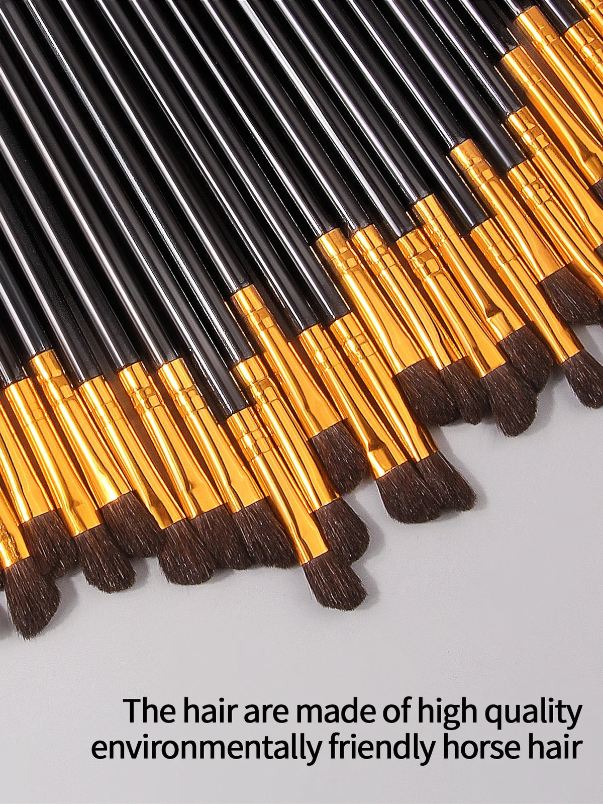 30Pcs Eyeshadow Brush Set – Soft Wool Fiber Blending Brushes