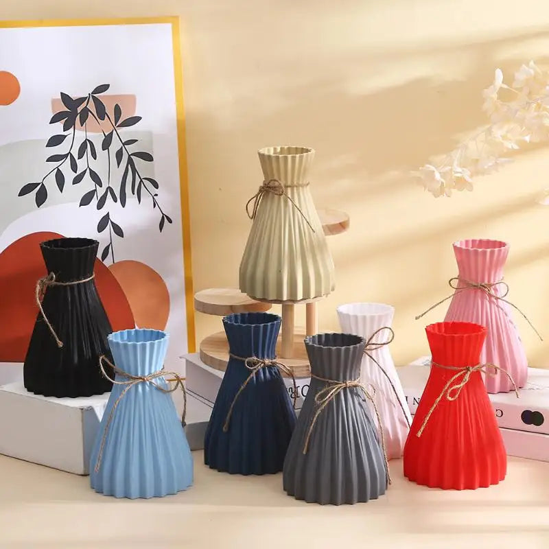 Pleated Origami Foldable Flower Vase | Modern Minimalist Décor
