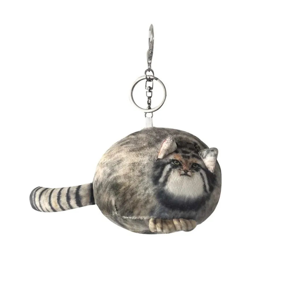 Ultra Soft Pallas Cat Plush Pillow – Realistic Huggable Gift