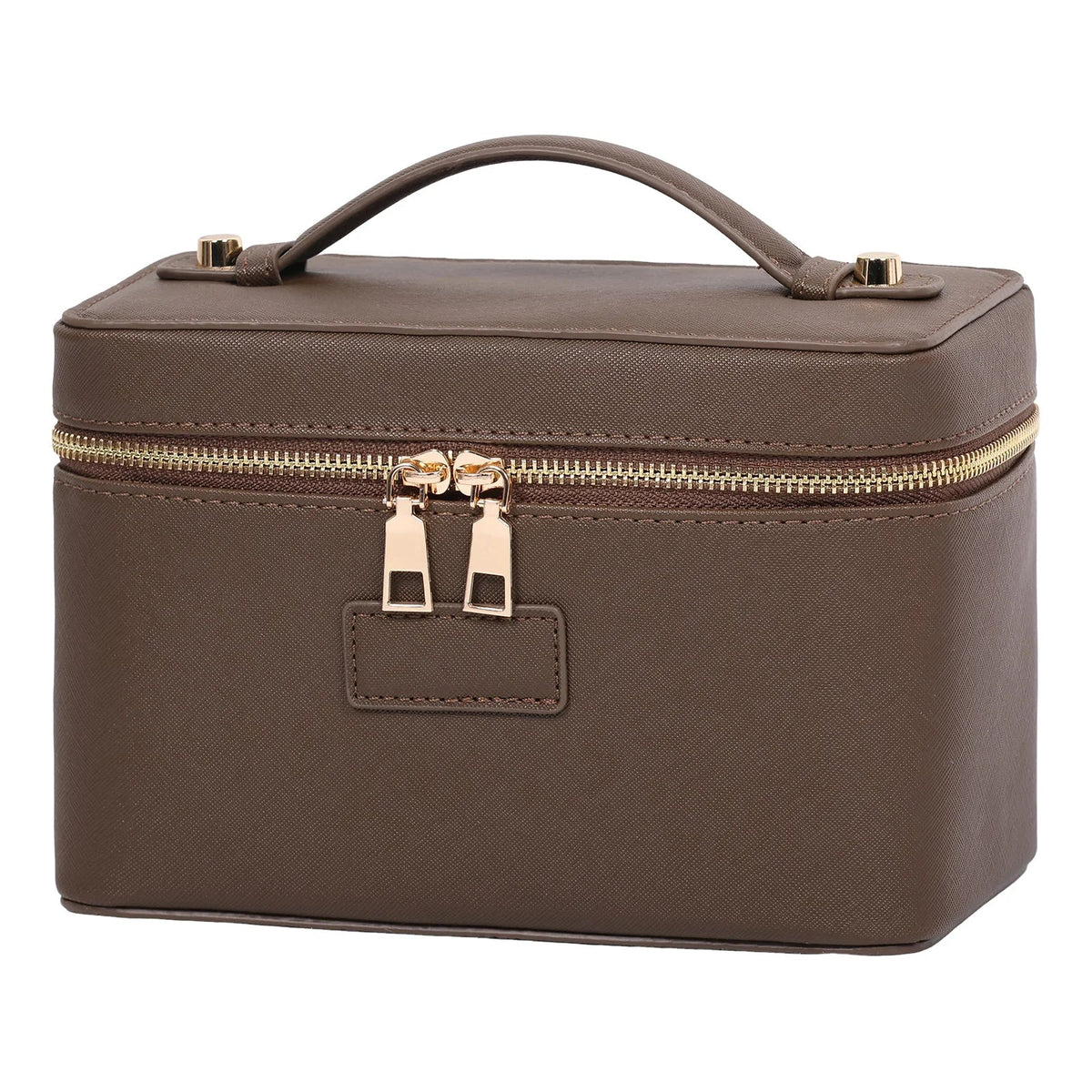 PU Leather Cosmetic Bag – Large Travel Makeup Organizer