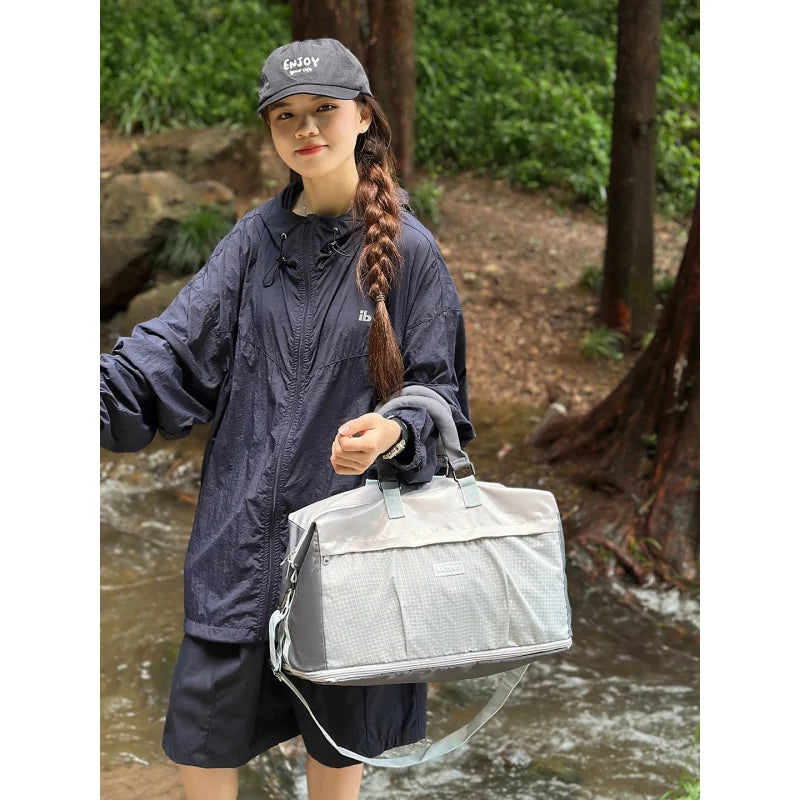 Large Capacity Travel Duffel Bag – Unisex Carry-On & Gym