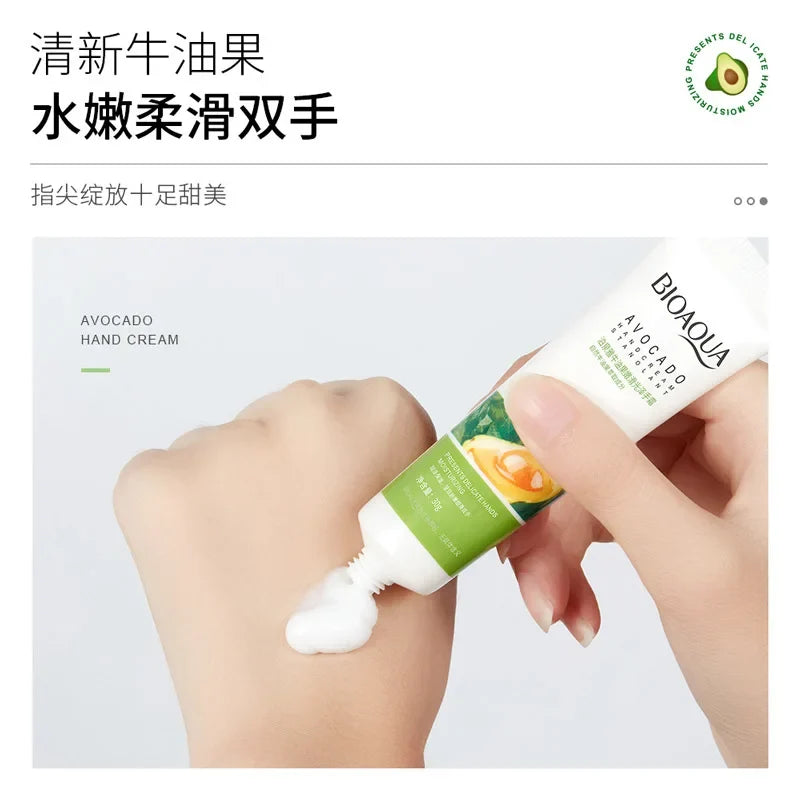 Avocado Hand Cream – Moisturizing, Smoothing & Non-Greasy 30g