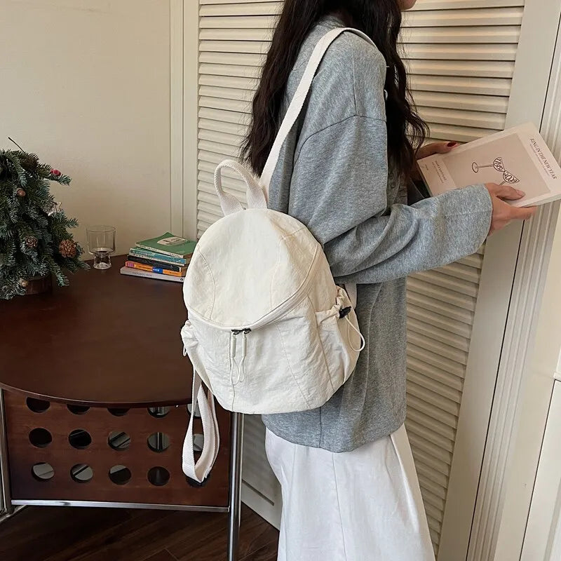 Canvas Backpack Women & Men – Large-Capacity Travel Bag