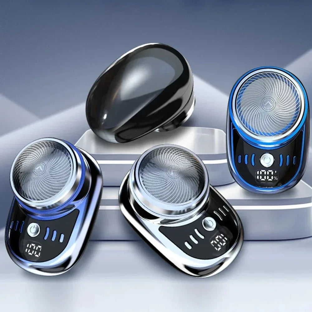 P3 Mini Portable Electric Shaver for Men – Travel Beard Trimmer