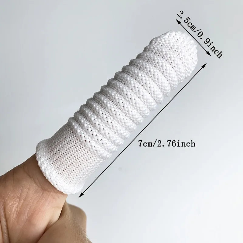 10-Pack Pet Finger Toothbrush Cots for Cats & Dogs | Nixie