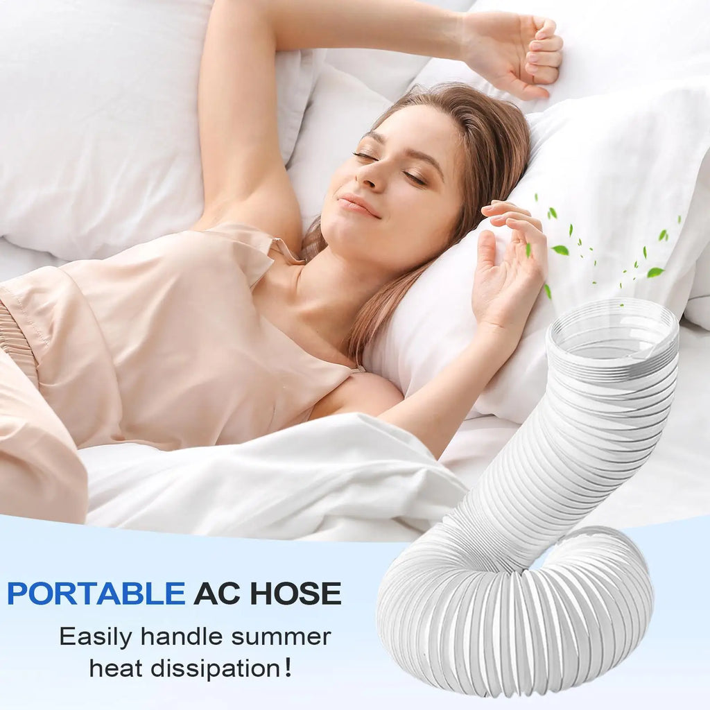 1.5M Flexible Portable AC Exhaust Hose 13/15cm Air Duct Tube