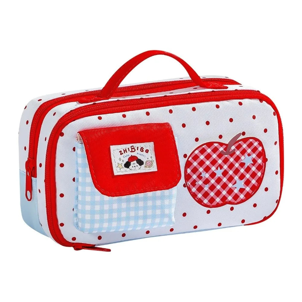 Kawaii Large Capacity Pencil Case 9-Layer Divided Pouch