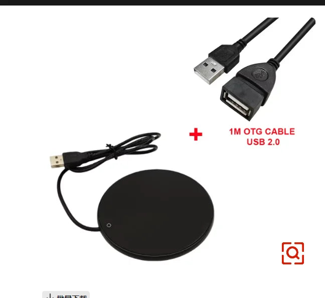 USB Electric Mug Warmer – 3 Temp Settings & Auto Shut-Off