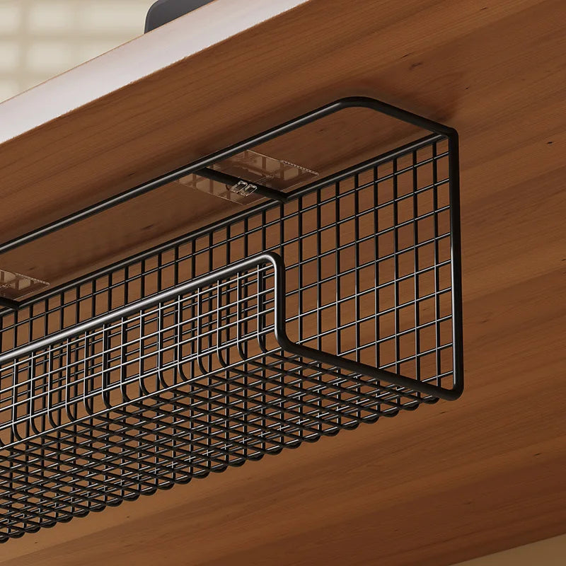 Under-Desk Cable Management Tray | No-Drill Wire Organizer