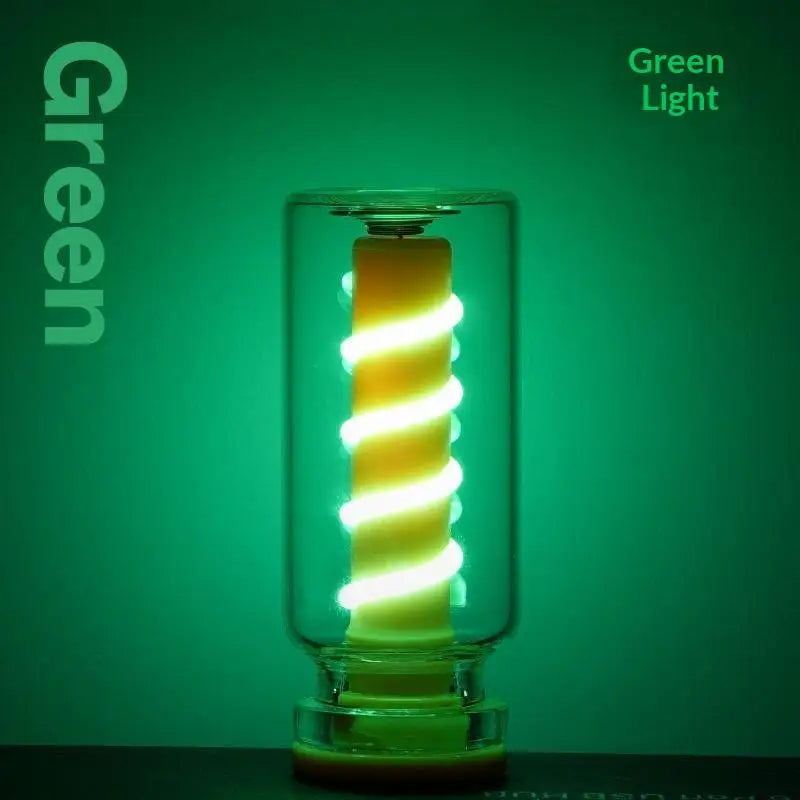 Retro USB Spiral LED Ambient Light – Dimmable Night Bulb