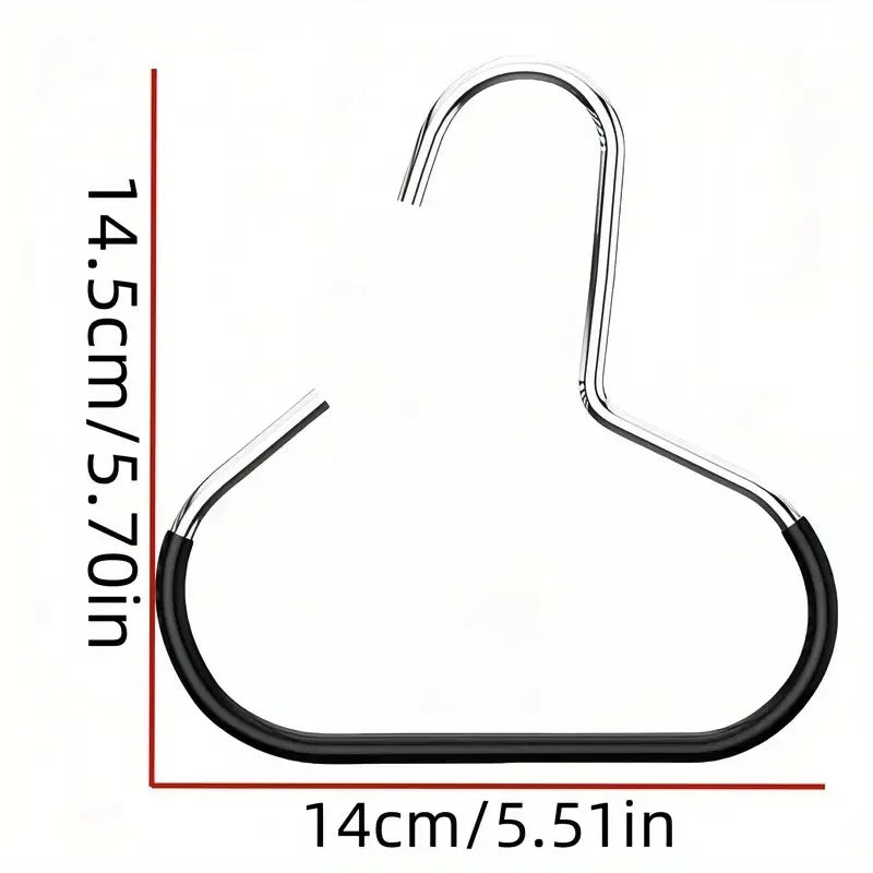 5-Pack Wall Mount Baseball Cap Rack & Hat Hanger Organizer