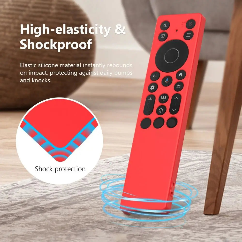 Silicone Remote Case for TCL RC933A – Non-Slip Shockproof Cover