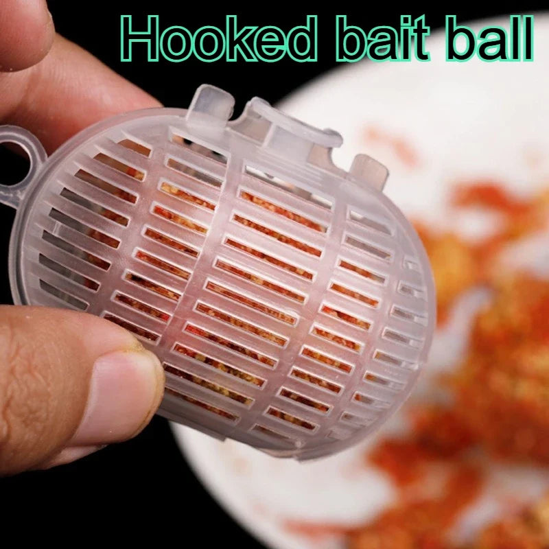 5pcs Bait Cage Feeder Fishing Basket – Shrimp & Lobster Trap
