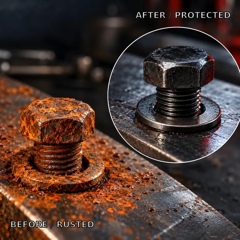 Rust Converter Paint Anti-Rust Primer with Brush – 90ml