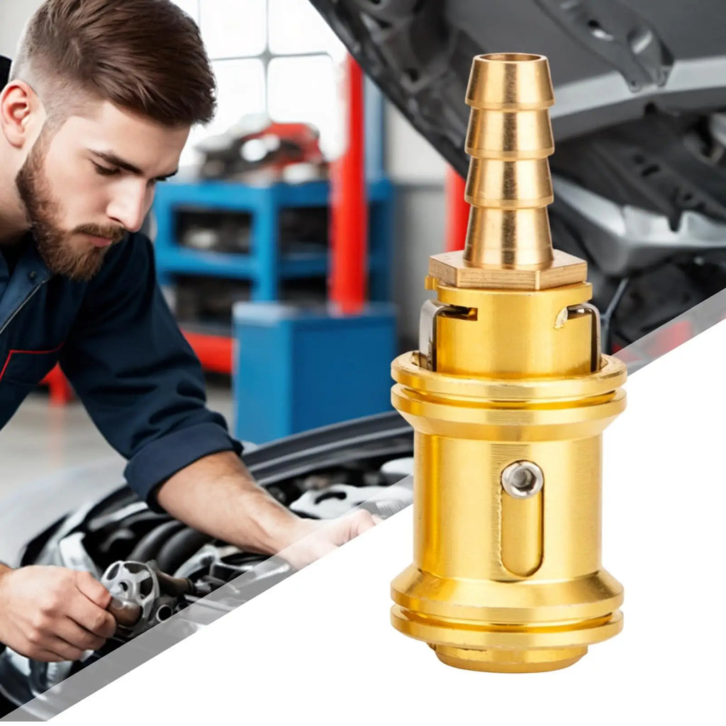 Leak-Proof Brass Tire Inflator Nozzle – Universal Air Chuck