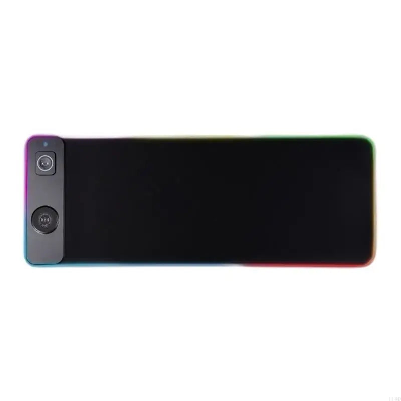 Wireless Charging RGB Mouse Pad – 31" Desk Mat, 15 Light Modes