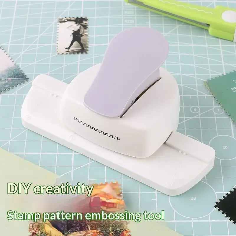 Decorative Edge Punch – Stamp & Seal Paper Trimmer for DIY Crafts
