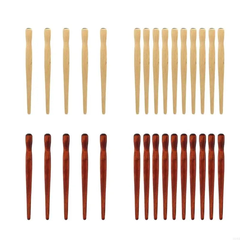 Tapered Wooden Dip Pen Handle Set for Calligraphy & Lettering
