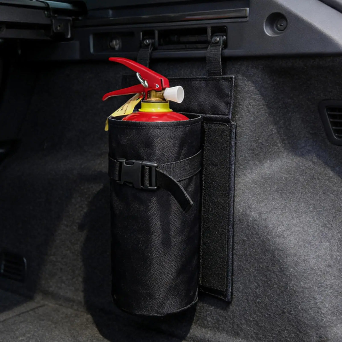 Vehicle Fire Extinguisher Mount – Adjustable Holder Bracket