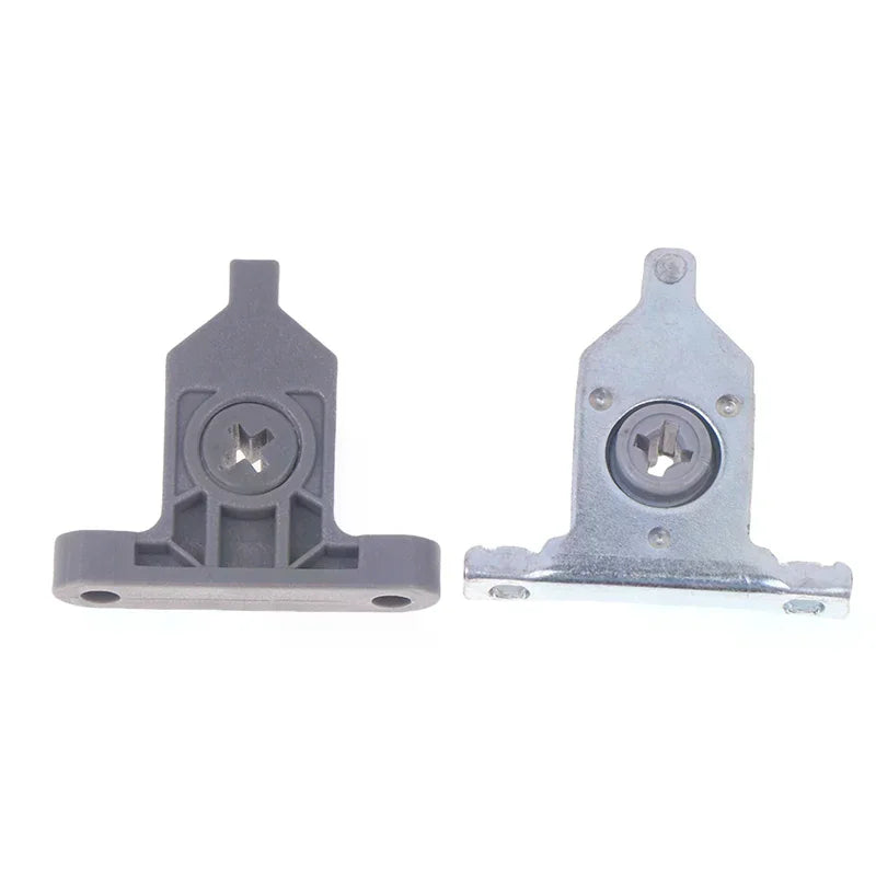 2Pcs Drawer Front Panel Fixing Bracket Clip Connector – Nylon/Metal