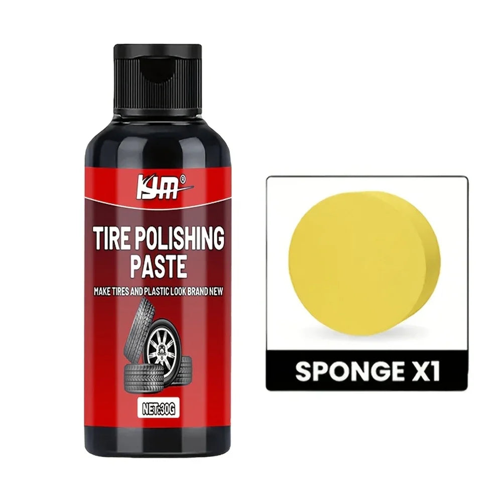 KJM Liquid Tire Wax – Gloss Enhancer & Rubber Protector