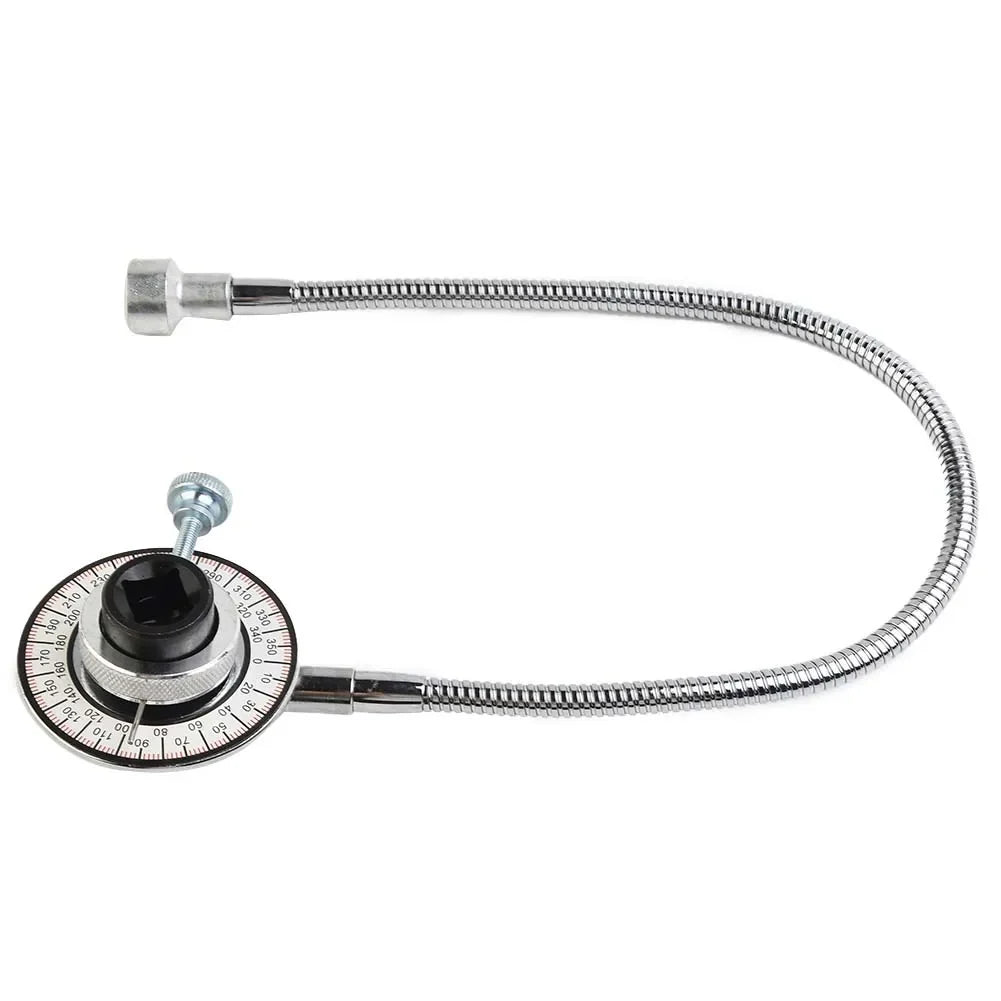 1/2" Drive Torque Angle Gauge 360° Adjustable Wrench Clip
