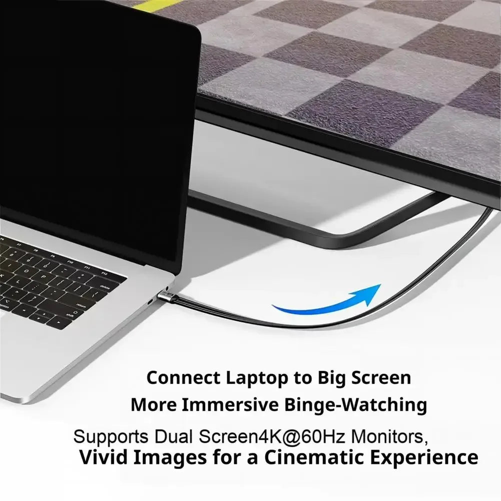240W USB-C Cable 20Gbps Thunderbolt 5 | 4K@60Hz Fast Charge
