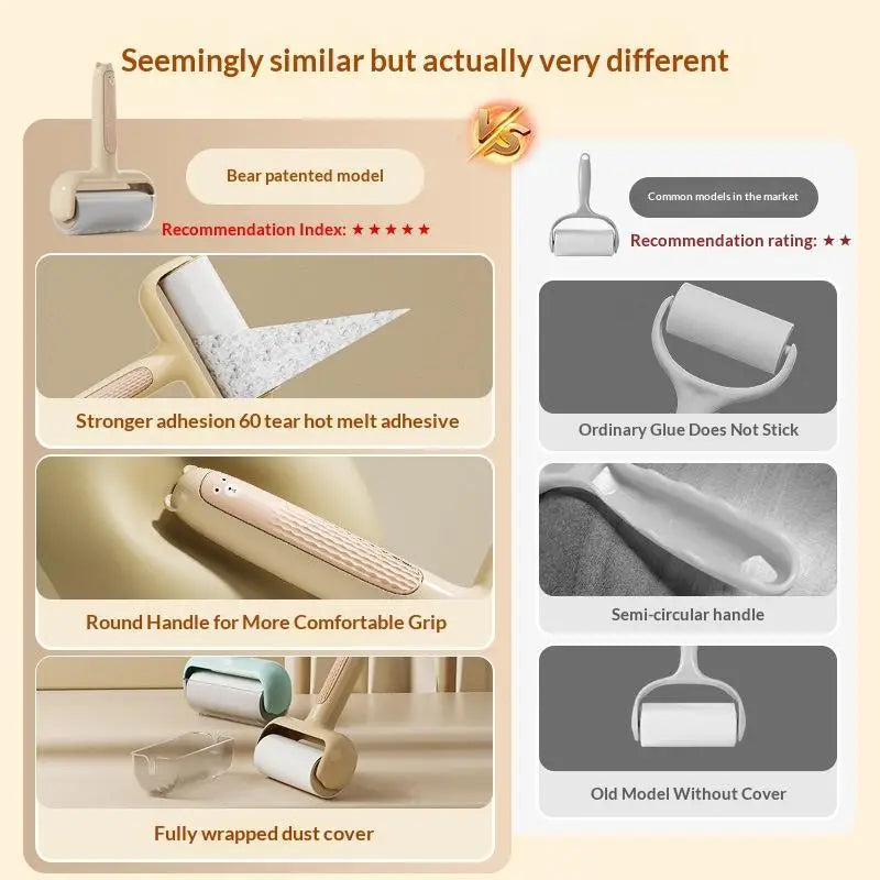 Pet Hair Lint Roller – Extra Strong, 10cm Wide | Fur Remover
