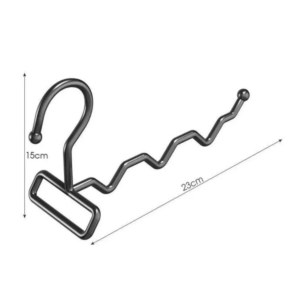 Folding Stainless Steel Clothes Hanger – Multi-Hook Coat Rack