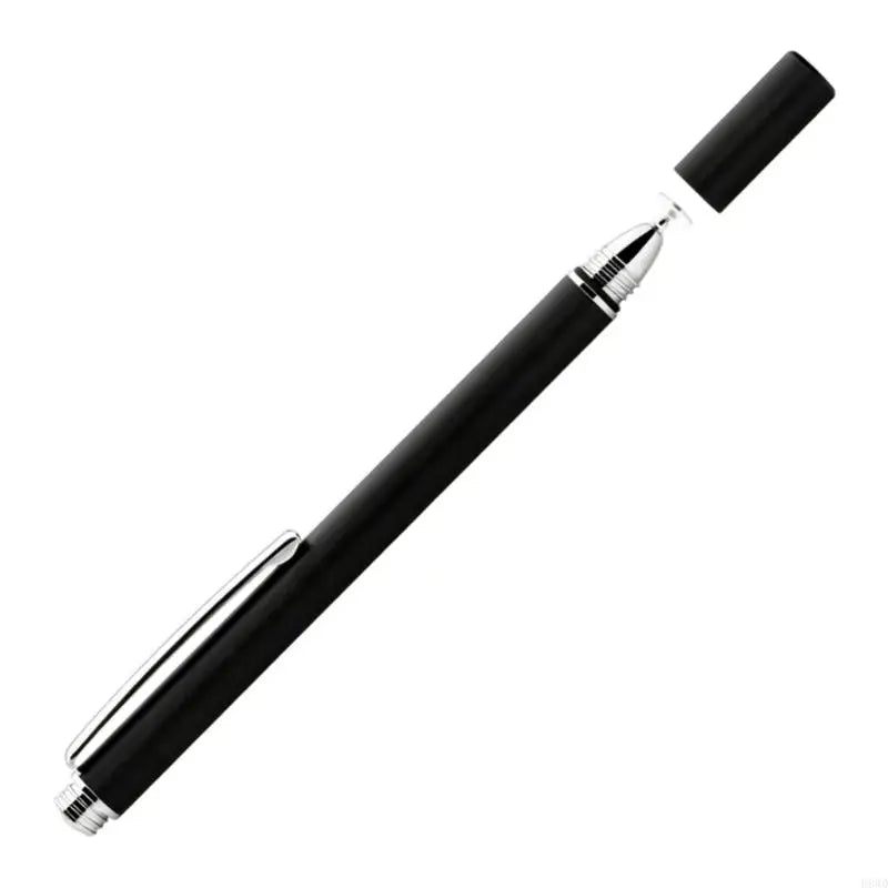 Disc Tip Stylus Pen – Metal Body, Cap & Clip for Touchscreens
