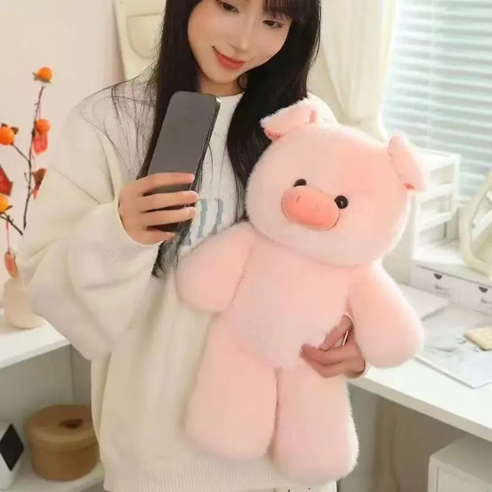 Soft Pig Stuffed Animal Plush Pillow – Cute 17.7" Plush Toy
