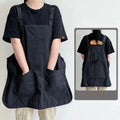 Double-Sided Cotton Kitchen Apron – Unisex Adjustable Chef Apron