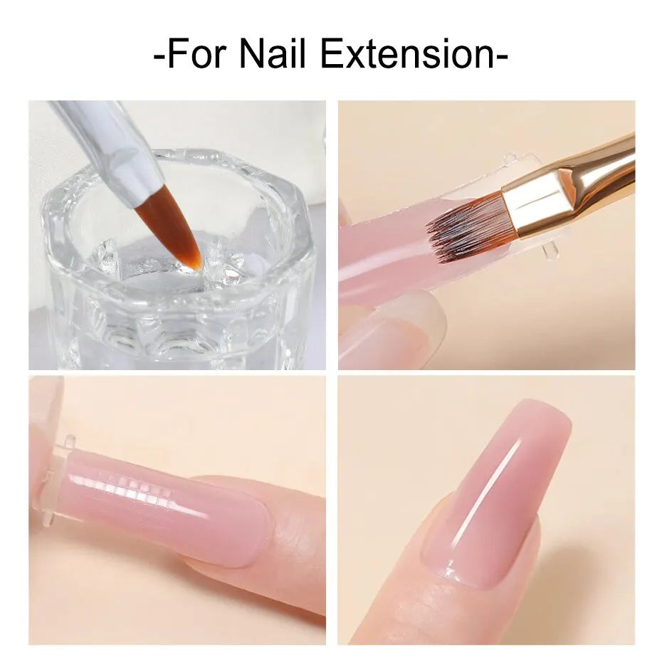Full Beauty 35ml Nail Slip Solution – Poly Gel UV Builder Cleanser