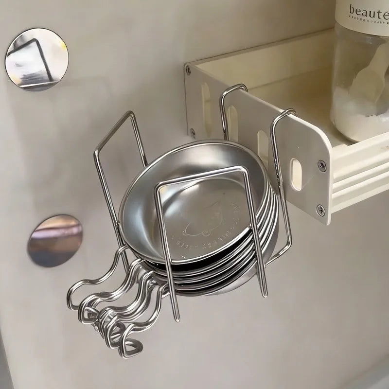 Korean Stainless Steel BBQ Dipping Sauce Dish Set