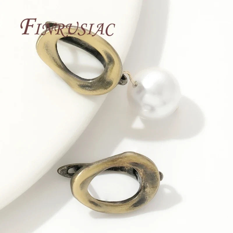 Vintage Bronze Earring Hooks & Clasps – DIY Jewelry Making