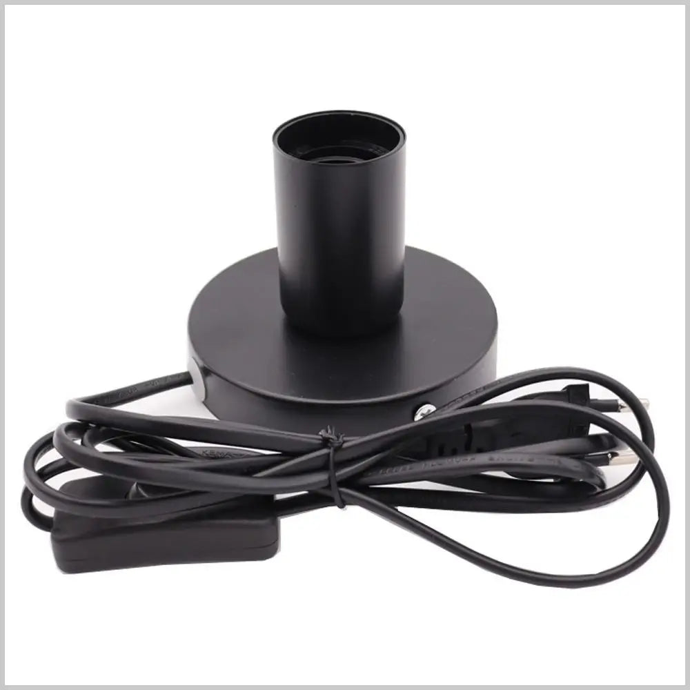Vintage Retro E27 Desktop Lamp Base EU Plug – Industrial Style