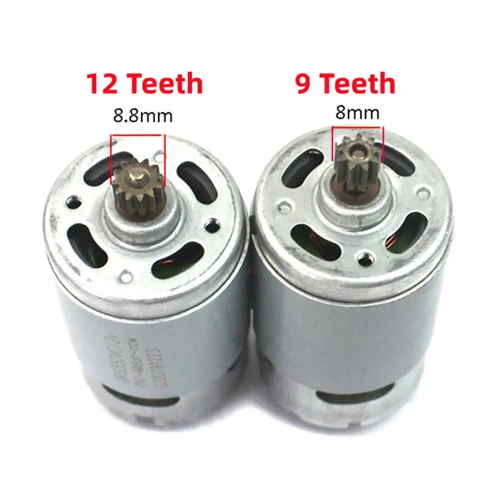 RS550 DC Motor for Cordless Drill & Reciprocating Saw 10.8–25V