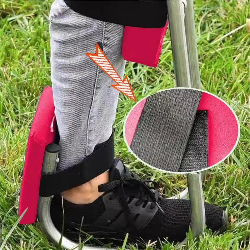 Portable Garden Kneeler Seat with EVA Cushion | Foldable Stool