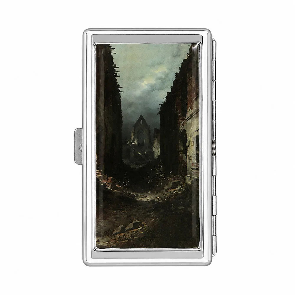 Vintage Metal Card Case – ID, Credit Card & Cash Holder