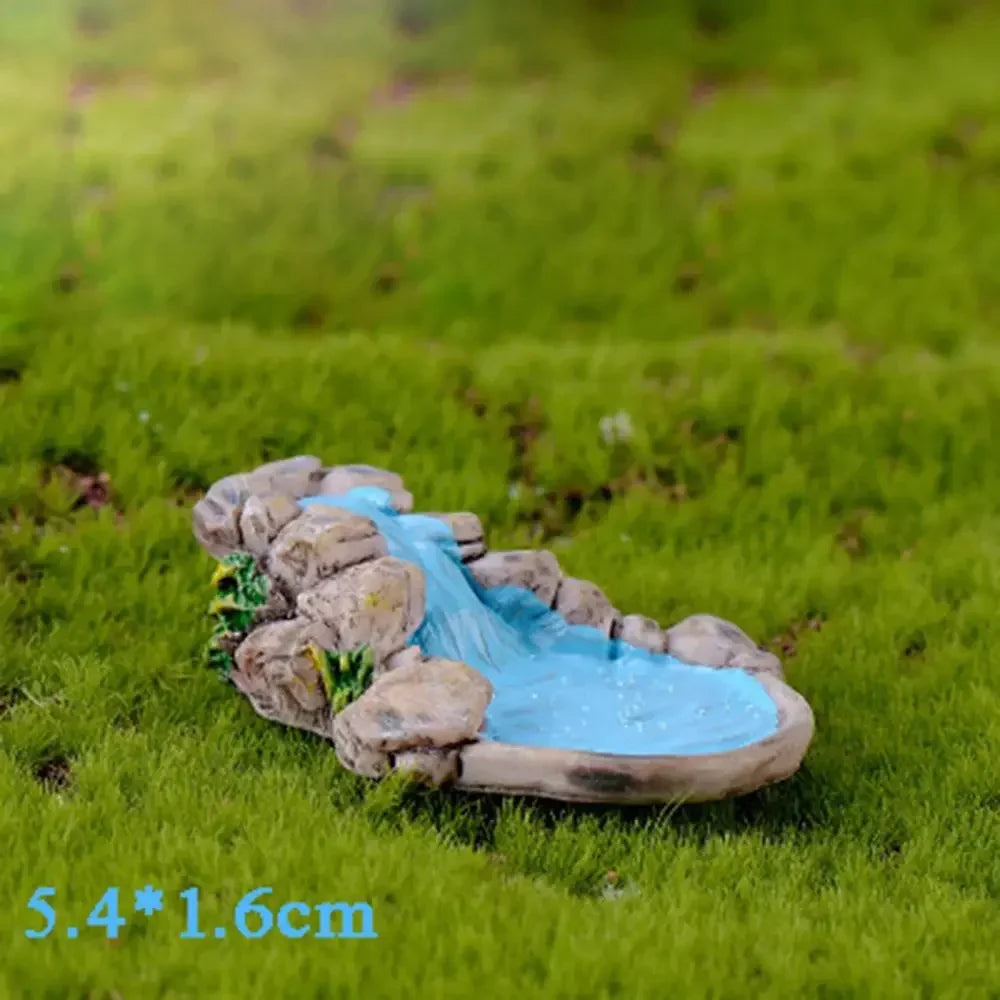 Miniature Fairy Garden Resin Ornament | DIY Dollhouse Decor