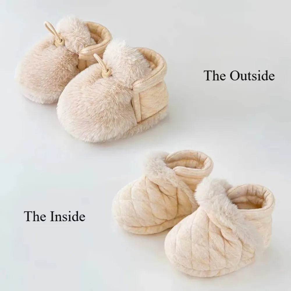 Warm Infant Crib Boots | Soft Baby First Walker Shoes 0–12M